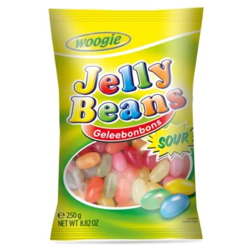 Woogie Jelly Beans 250g Sour