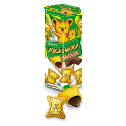 Lotte Banh Gau 37g Koala's March Chocolate (8bx6ks)