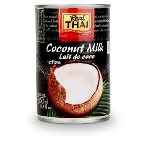RealThai Kokosové Mléko 400ml 85% Extraktu