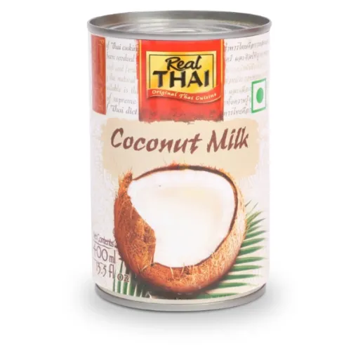 RealThai Kokosové Mléko 400ml Lite 55% Extraktu