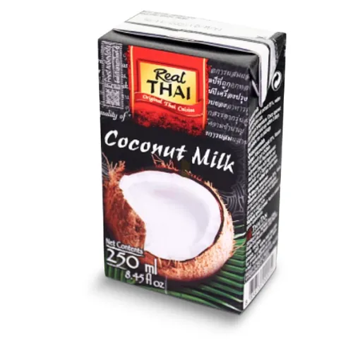 RealThai Kokosové Mléko Tetrapack 250ml 85% Extraktu