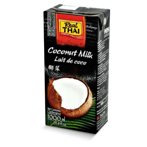 RealThai Kokosové Mléko Tetrapack 1000ml 85% Extraktu