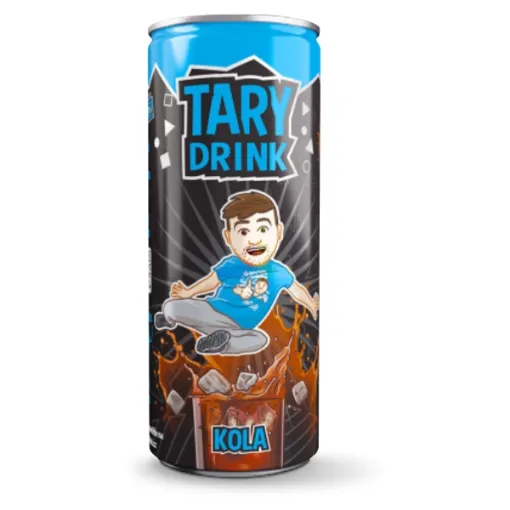 Tary Drink plech. 250ml Kola