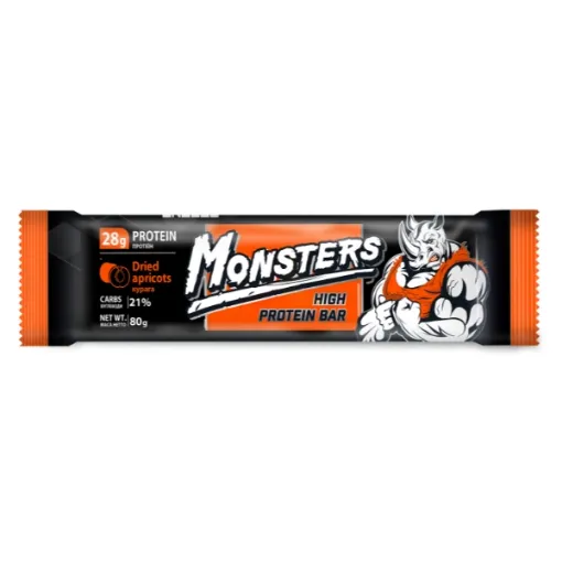 Protein Tyčinka MONSTERS 80g  Meruňka 10b*20ks