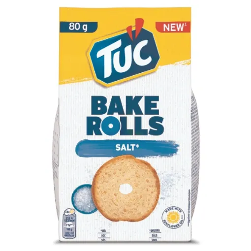 Tuc Bake Rolls 80g Sůl