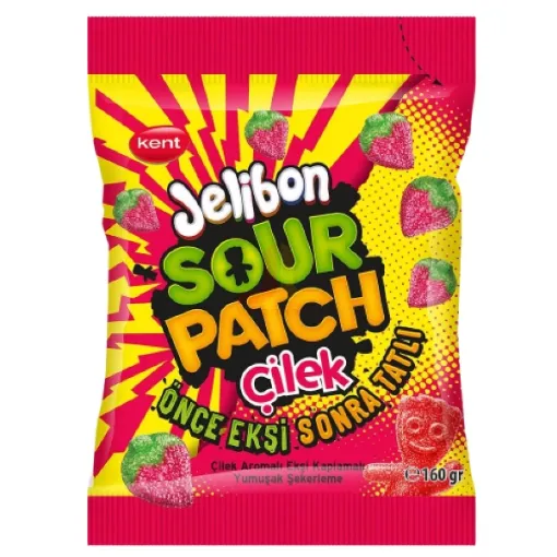 Sour Patch Kids 160g Strawberry - Jelibon