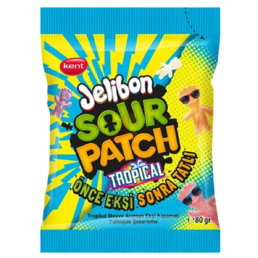 Sour Patch Kids 80g Tropical - Jelibon