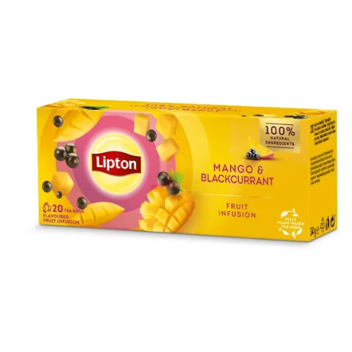 Lipton čaj 20ks Mango Blackcurrant