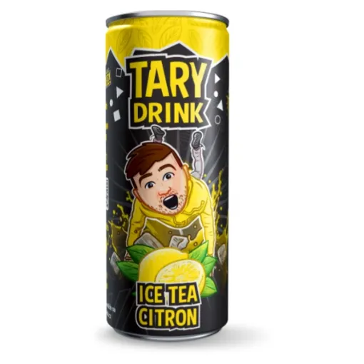 Tary Drink plech. 250ml Ice Tea - Citron