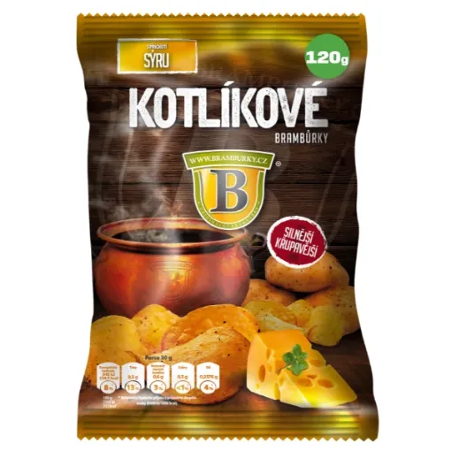 BramburkyCZ Kotlíkové 120g Sýr