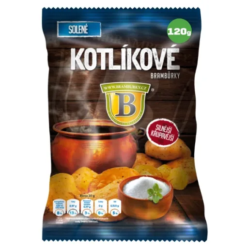 BramburkyCZ Kotlíkové 120g Solené