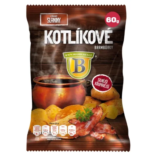 BramburkyCZ Kotlíkové 60g Slanina