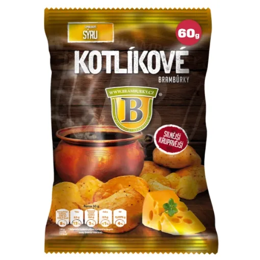BramburkyCZ Kotlíkové 60g Sýr