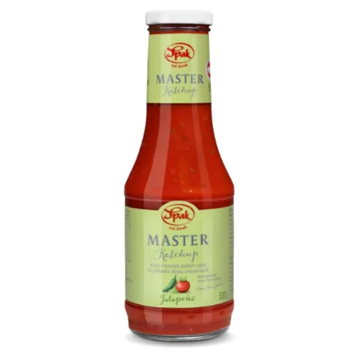 SPAK Kečup Master 530g Jalapeňo